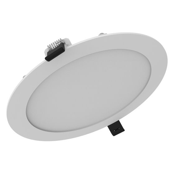 Ledvance Downlight Slim Alu D175, 16W, 3000K/4000K, IP44, Weiß