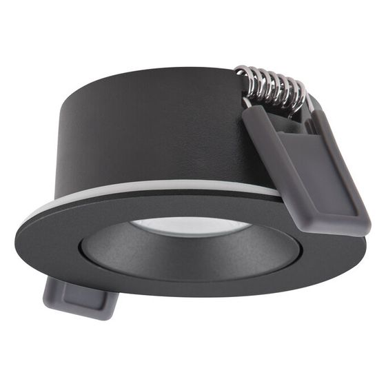 Ledvance Einbaustrahler Spot Air Adjust, 4W 3000K 36 Grad IP23, Aluminium, Schwarz