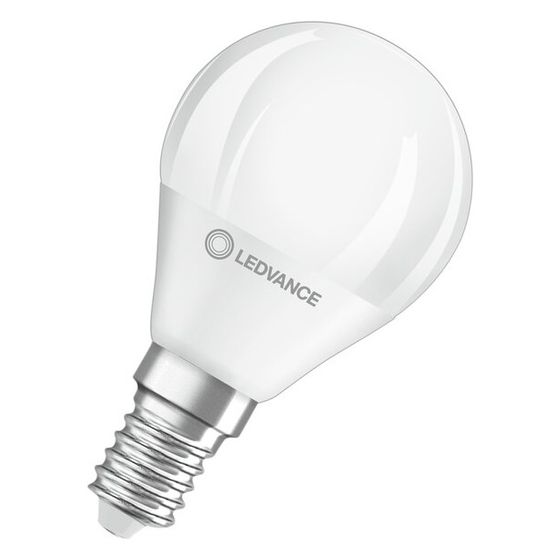 Ledvance LED-Lampe Classic P DIM P 4,9W 827 E14, 470lm, 2700K, Matt, LED CLP40 DIM 4