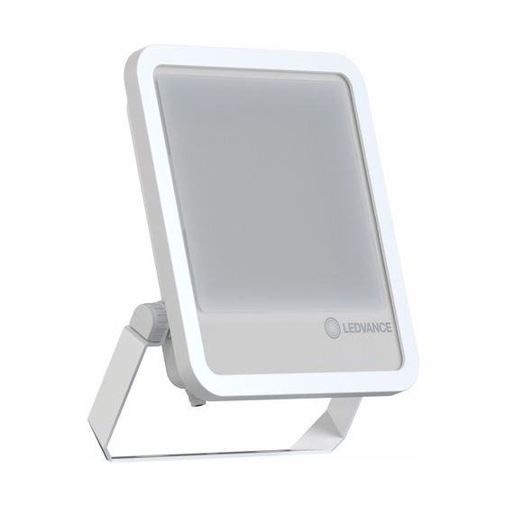 Ledvance LED-Strahler Floodlight 200P, 133W, 18.600 lm, 3000 K, IP66, Aluminium, Weiß