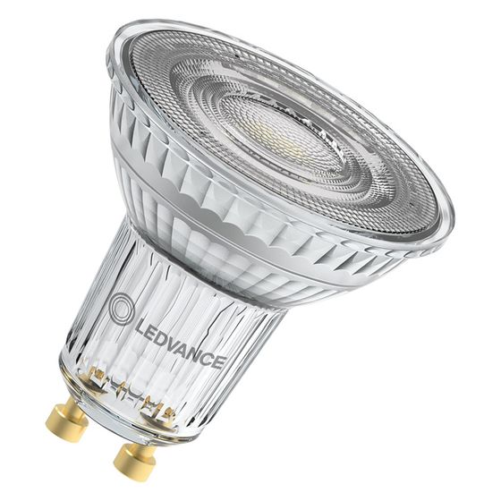 Ledvance LED-Reflektorlampe PAR16 DIM P, 2,4W, 36 Grad, 4000K, GU10, Glas, Kalt weiß