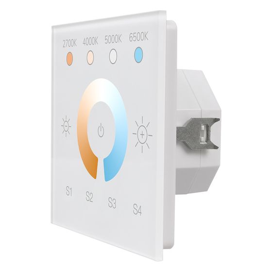 Ledvance DALI-2 Steuergerät MANUAL CONTROL UNIT TOUCH TW, 1-100%, 100-240V, IP20, Weiß