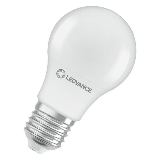 Ledvance LED-Lampe Classic A 4,9W 470lm 4000K E27, 4,9W, 470lm, 4000K, E27, Matt, Weiß