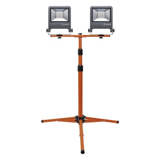 Ledvance LED-Arbeitsleuchte Tripod, 100W 9.000lm 4000K IP65, Aluminium/Stahl, Dunkelgrau
