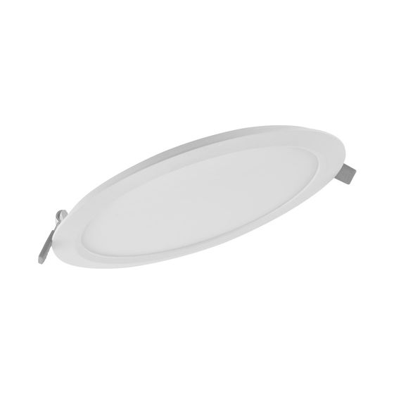 Ledvance LED-Einbauleuchte Downlight Slim DN 210, 18W 6500K, 1530lm IP20, Polycarbonat, Weiß