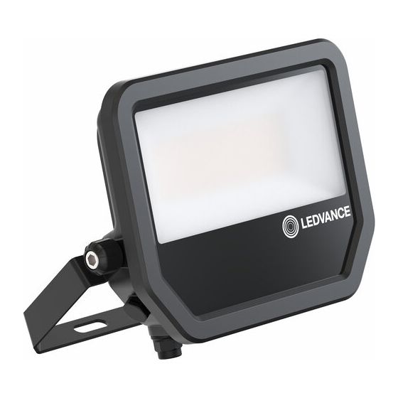 Ledvance LED-Strahler Floodlight 50 P 41W, 5.500lm 3000K IP66, Aluminium, Schwarz