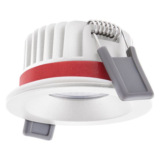 Ledvance Einbaustrahler SP FP FIX P, 8W 3000K 36 Grad IP65, Aluminium, Weiß
