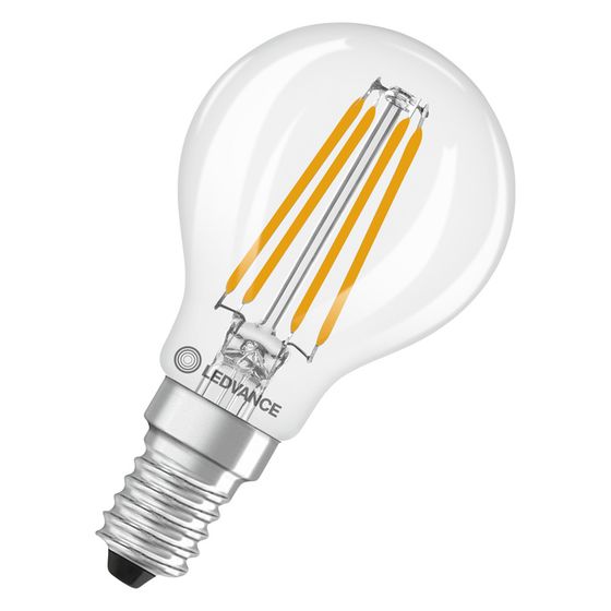 Ledvance LED-Lampe Classic P 60 Filament, 5,9W 806lm 2700K E14, Klar