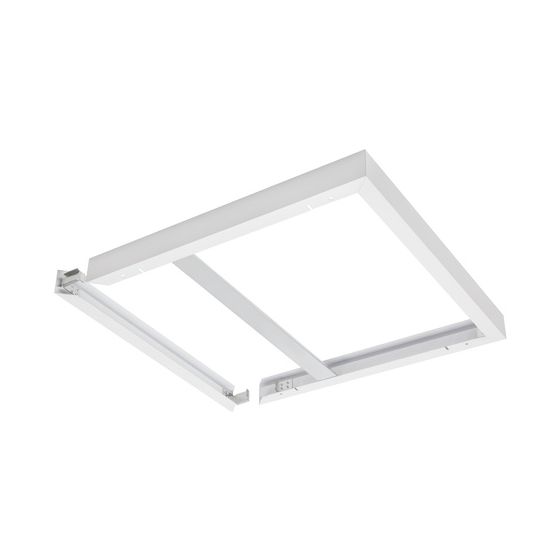 Ledvance Einbaurahmen PANEL 625 SURFACE MOUNT KIT H75, 631x625,5x75mm, Aluminium, Weiß