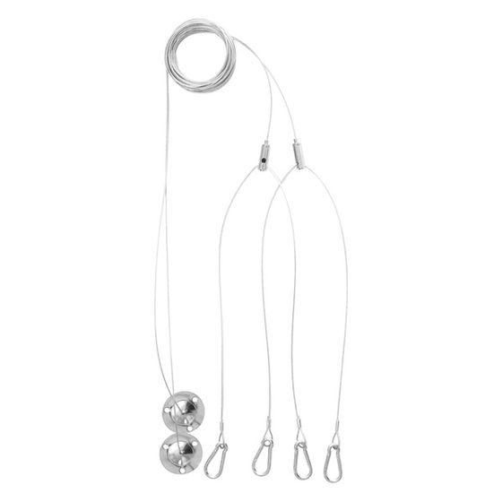 Ledvance Seilabhängung PANEL Suspension Kit, 1.500mm, Stahl