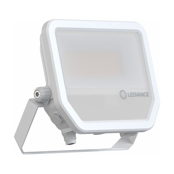 Ledvance LED-Strahler Floodlight 50 Performance, 6.000 lm, 41 W, 6.500 K, IP66, Aluminium, Weiß