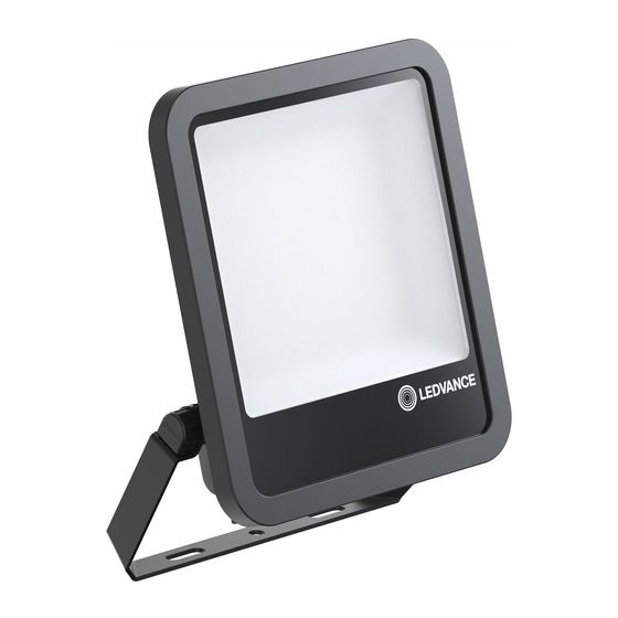 Ledvance LED-Strahler Floodlight 150 P, 15.000lm 6500K IP66, Aluminium, Schwarz, FL 150 P 100W 15KLM 865 PS SY100 BK