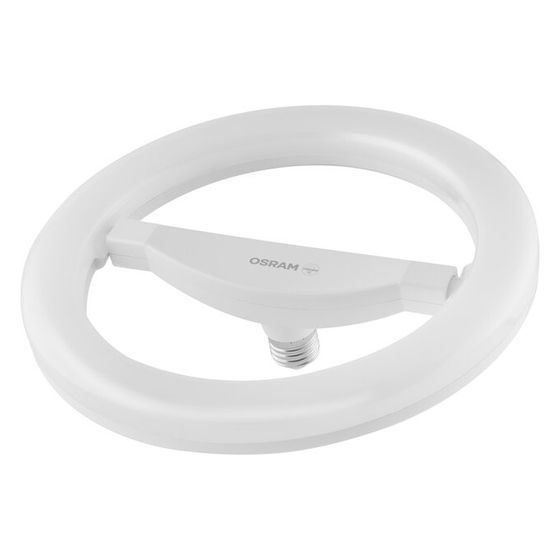 Ledvance LED-Lampe Circolux 100, 14,5W 827 E27, 1.521 lm, 160 Grad, Matt, Weiß