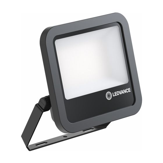 Ledvance LED-Strahler Floodlight 100 P, 69W, 10.000lm, 6500K, IP66, Aluminium, Schwarz