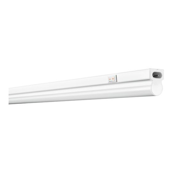 Ledvance LED-Anbauleuchte Linear Compact Switch 1200, 14W 1400lm 3000K, Polycarbonat, Weiß