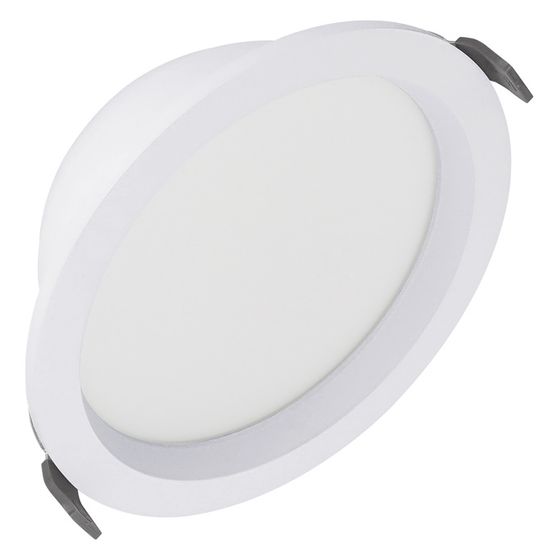 Ledvance Downlight Comfort Zigbee D150, 18W, 3000K/4000K, Aluminium, Weiß