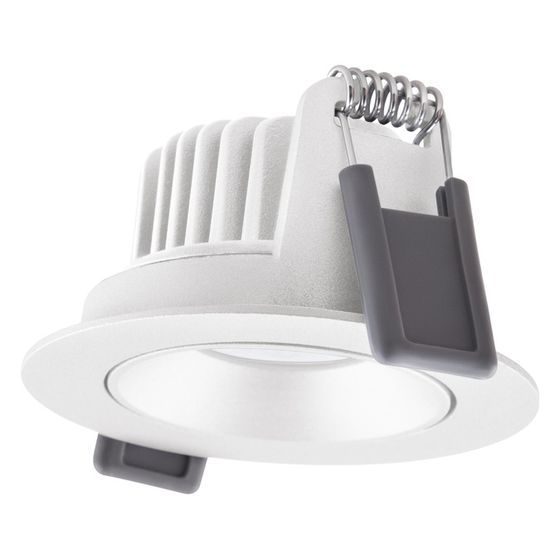 Ledvance Einbaustrahler SPOT ADJUST, 8W, 4000K, 36 Grad, IP20, Aluminium, Weiß