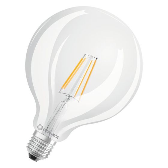 Ledvance LED-Lampe Classic Globe 125, 806lm 7W 2700K E27, Klar, AC44669