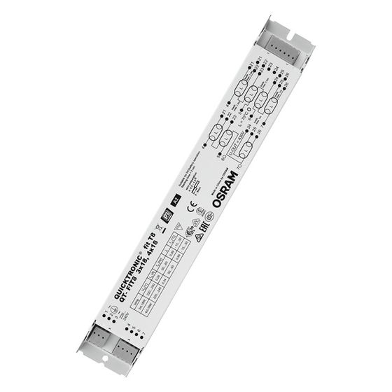 Ledvance Elektronisches Vorschaltgerät QT-FIT8 3x18W 4x18W, 280x40x28mm, Metall