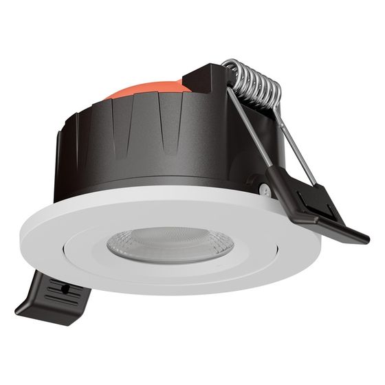 Ledvance Einbaustrahler SPOT COMBO ADJ V, 6W, 2700-4000K, IP65, Dimmbar, Aluminium/Polycarbonat, Weiß
