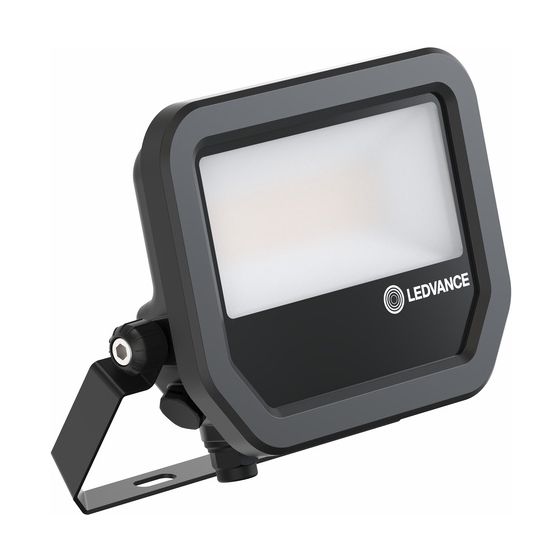 Ledvance LED-Strahler Floodlight 20, 17W, 2.400 lm, 4000 K, IP66, Aluminium, Schwarz