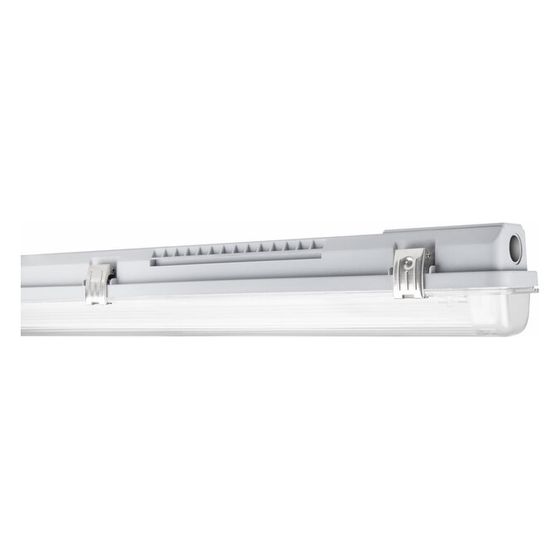 Ledvance Feuchtraumleuchten-Gehäuse Damp Proof Housing Gen 3 600 P 1xLamp, IP65, IK08, 675x65x70mm, Polycarbonat, Grau