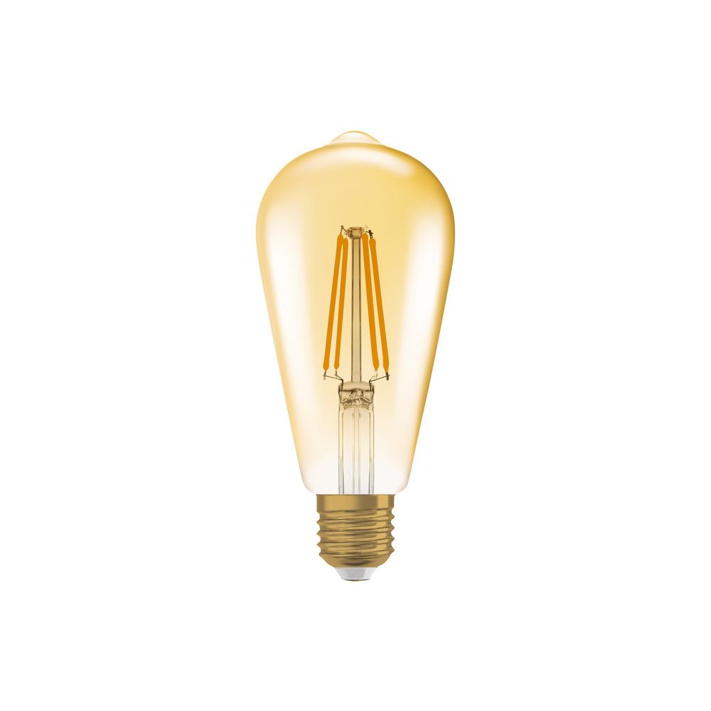 Ledvance LED-Filamentlampe Vintage 1906 Edison 55, 6,5W 824 E27, Glas, Gold... LEDVANCE-4099854081514 4099854081514 (Abb. 4)