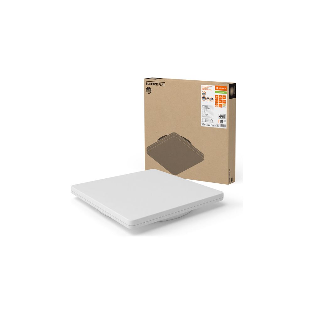 Ledvance Anbauleuchte SURFACE FLAT SQUARE 500 P 27W CPS, 140lm/W, IP54, IK08, 5... LEDVANCE-4099854292675 4099854292675 (Abb. 6)