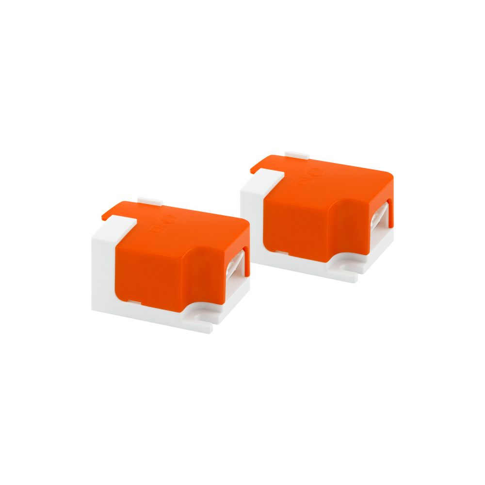 Ledvance Kabelklemme DR AY DALI-P CLAMP DUO, 47,2x45x25mm, Kunststoff, Weiß/Ora... LEDVANCE-4099854400605 4099854400605 (Abb. 4)