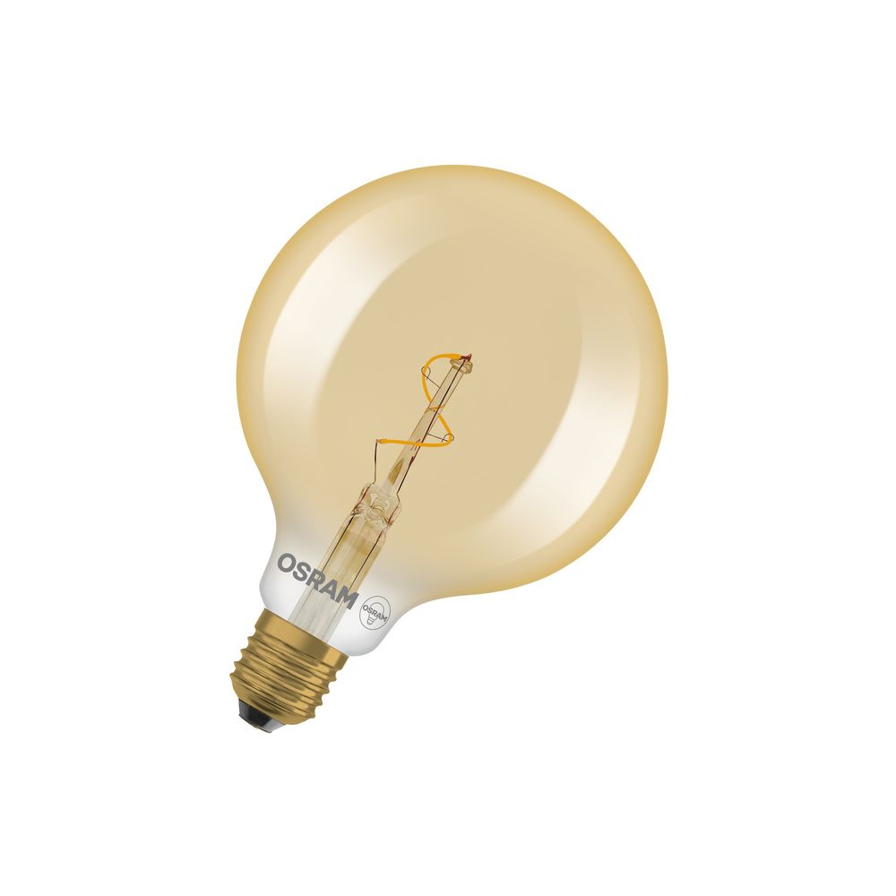 Ledvance LED-Filament-Lampe Vintage 1906 Globe, 4W 410lm 2400K E27, Glas, Gold... LEDVANCE-4099854091179 4099854091179 (Abb. 12)
