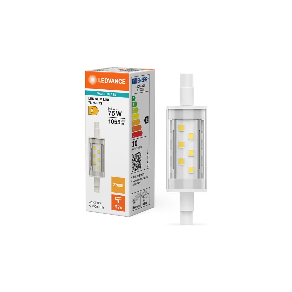 Ledvance LED-Stablampe Slim Line R7s, 9,5W, 1.055lm, 78mm, Klar... LEDVANCE-4099854503535 4099854503535 (Abb. 5)