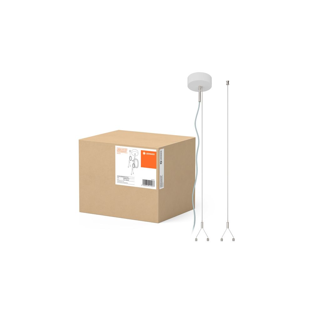 Ledvance Abhängeset Linear IndiviLED, 1.500mm, Edelstahl, Weiß... LEDVANCE-4099854215537 4099854215537 (Abb. 3)