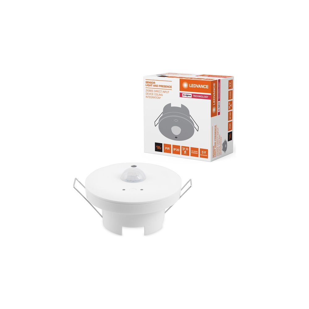 Ledvance Präsenzmelder SENSOR DIRECT LS-PD-7 IR CI ZB, 360 Grad, 100-277V, IP20... LEDVANCE-4099854476358 4099854476358 (Abb. 4)