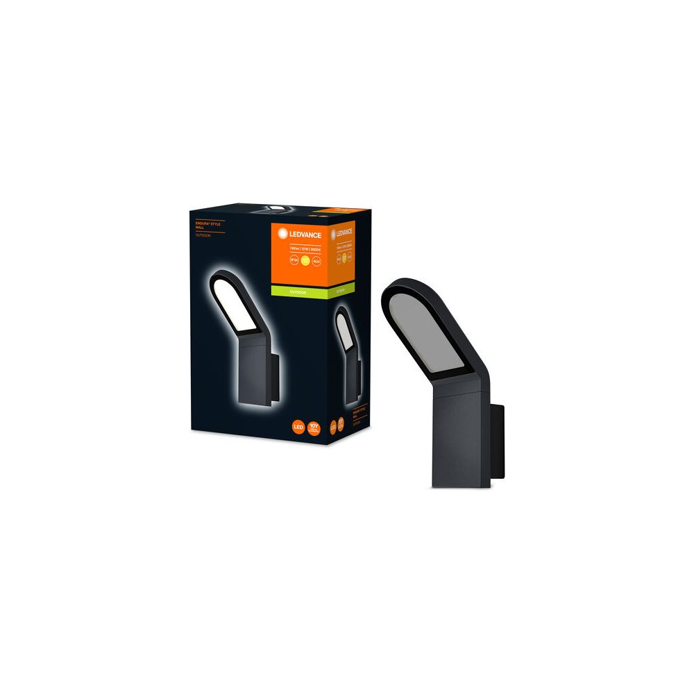 Ledvance LED-Wandleuchte ENDURA Style Wall, 12W 3000K IP54, Aluminium, Dunkelgr... LEDVANCE-4058075214132 4058075214132 (Abb. 8)