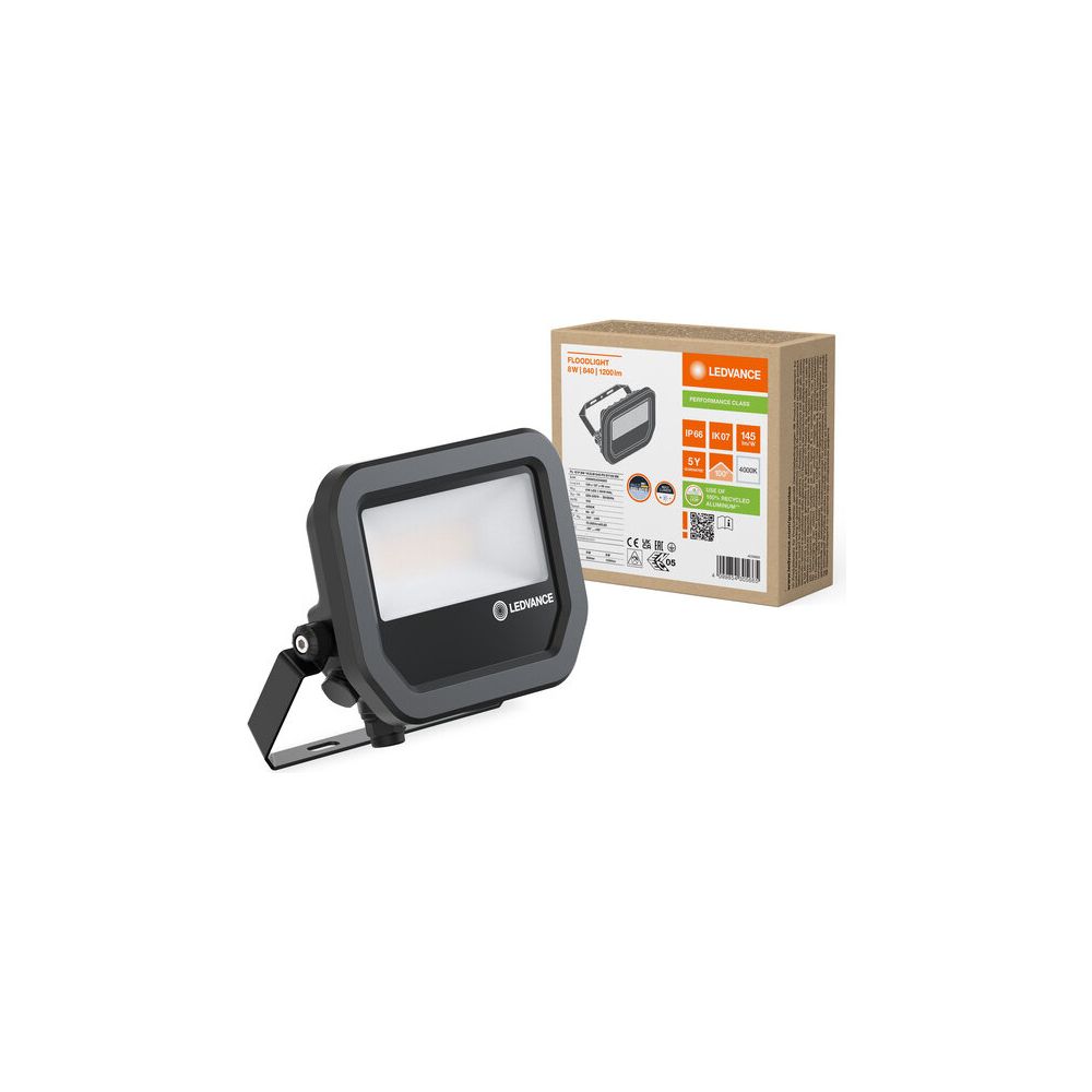Ledvance LED-Strahler Floodlight 10 P, 1.200lm 4000K IP66, Aluminium, Schwarz, ... LEDVANCE-4099854305665 4099854305665 (Abb. 5)