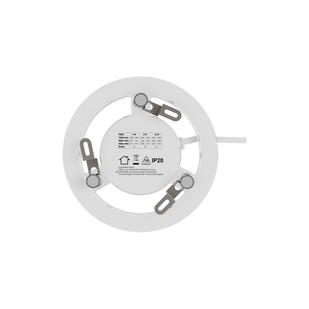 Ledvance LED-Ringmodul MAG LED RING P, 130mm, 3000K/4000K, IP20, Weiß... LEDVANCE-4099854756801 4099854756801 (Abb. 4)