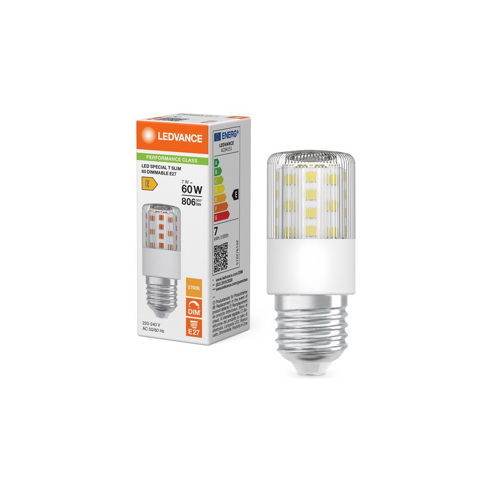 Ledvance LED-Speziallampe Special T Slim DIM, 7W 806lm 2700K E27, 320 Grad, 32x... LEDVANCE-4099854267277 4099854267277 (Abb. 5)
