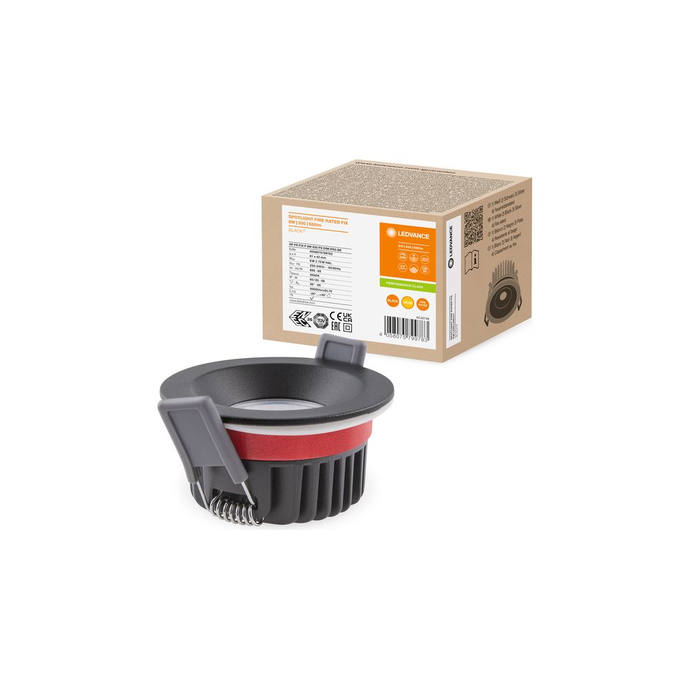Ledvance Einbaustrahler SPOT FIRE RATED FIX P, 8W, 36 Grad, IP65, Aluminium, Sc... LEDVANCE-4058075799783 4058075799783 (Abb. 6)