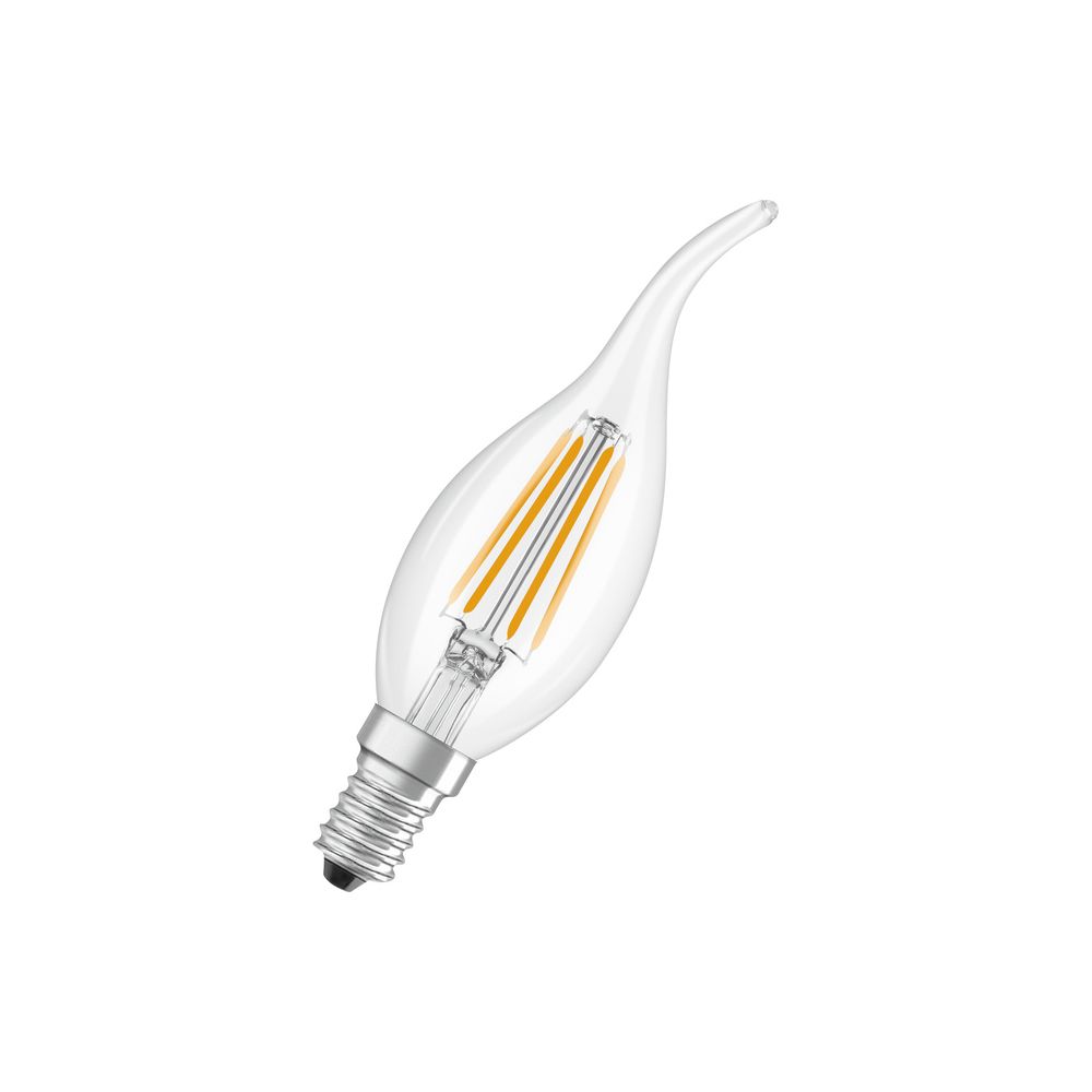 Ledvance LED-Lampe Classic BA 40 Filament, 3,4W 470lm 2700K E14, Glas, klar... LEDVANCE-4099854466793 4099854466793 (Abb. 3)
