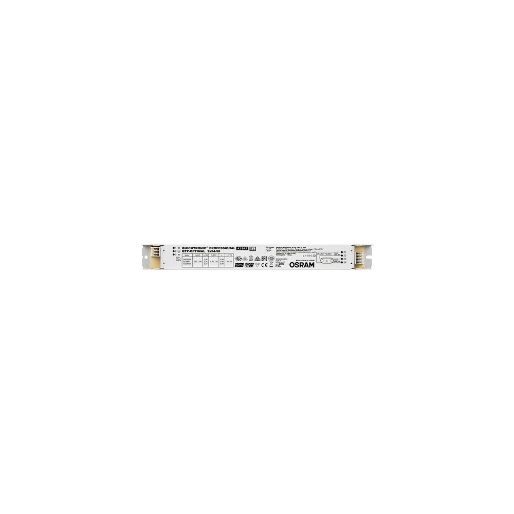 Ledvance Elektronisches Vorschaltgerät QTP-OPTIMAL 1X54-58, 280x30x21mm, Metall... LEDVANCE-4008321873729 4008321873729 (Abb. 2)