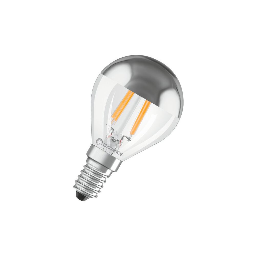 Ledvance LED-Lampe Classic P 31 Filament Mirror, 4W, 350lm, 2700K, E14, 45x77mm... LEDVANCE-4099854070037 4099854070037 (Abb. 3)