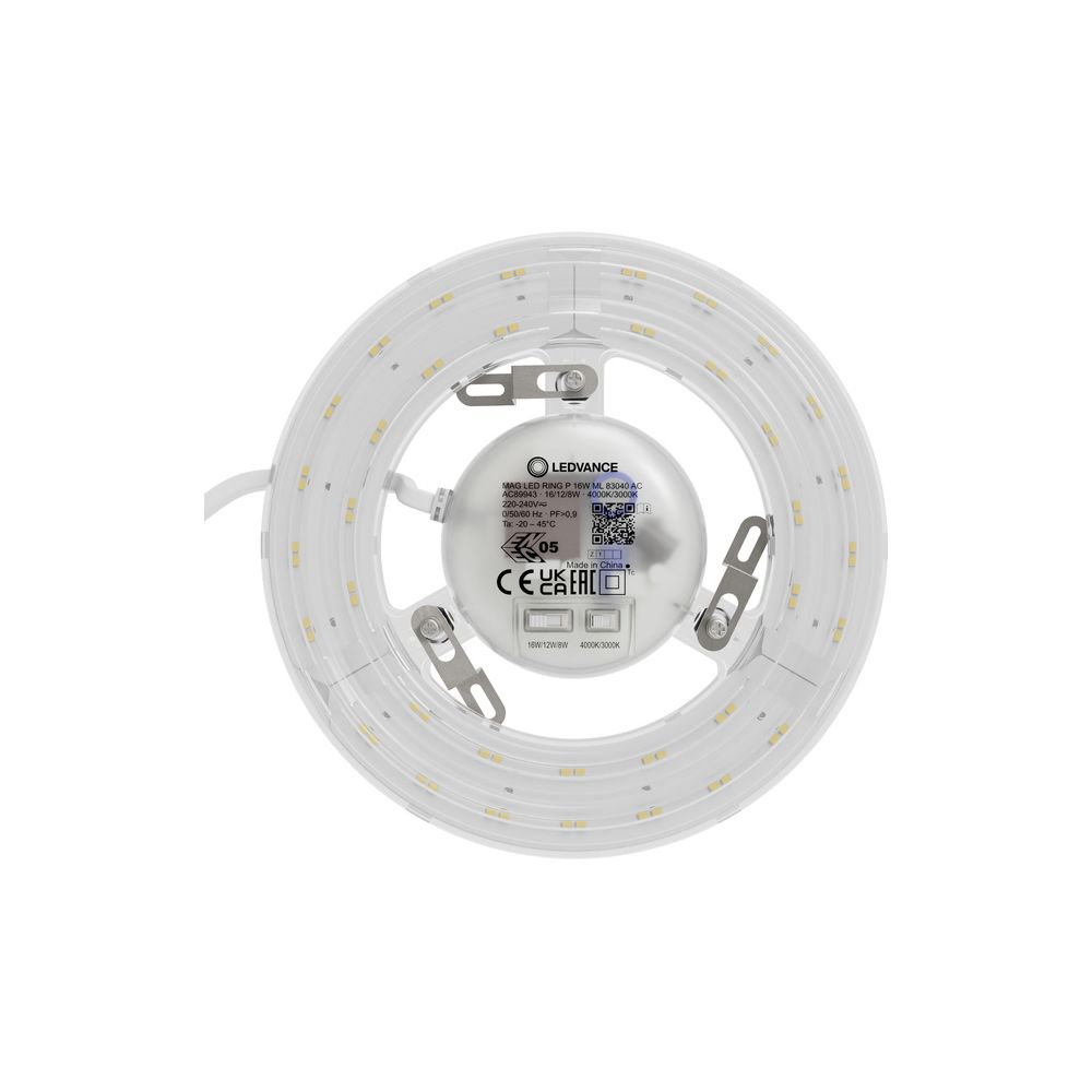Ledvance LED-Ringmodul MAGNETIC LED RING P 16W, 150lm/W, 3000/4000K, 180mm, Pol... LEDVANCE-4099854756788 4099854756788 (Abb. 2)