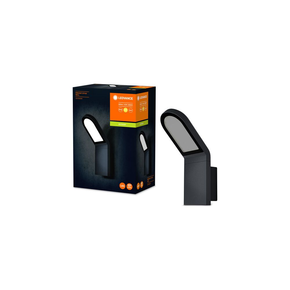 Ledvance LED-Wandleuchte ENDURA Style Wall, 12W 3000K IP54, Aluminium, Dunkelgr... LEDVANCE-4058075214132 4058075214132 (Abb. 9)