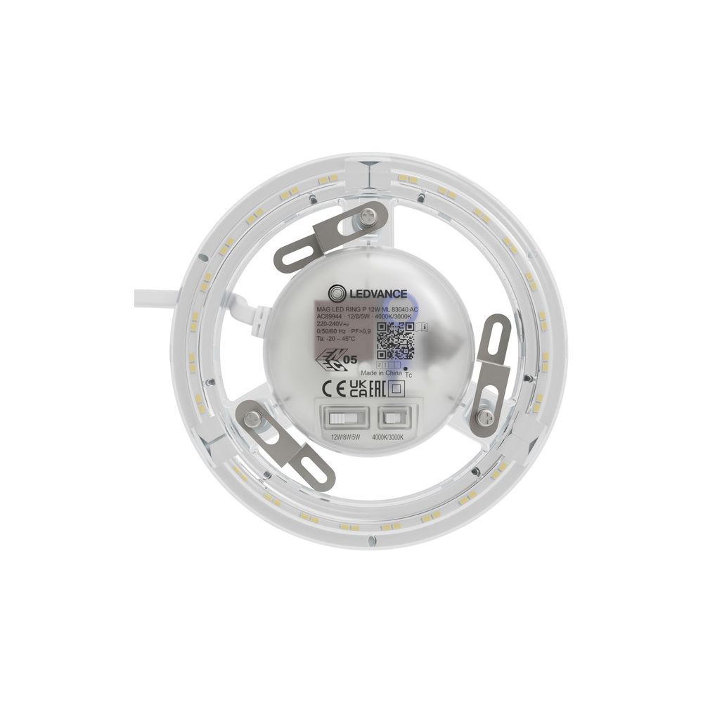 Ledvance LED-Ringmodul MAG LED RING P, 130mm, 3000K/4000K, IP20, Weiß... LEDVANCE-4099854756801 4099854756801 (Abb. 2)