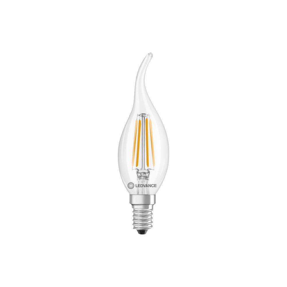 Ledvance LED-Lampe Classic BA 40 Filament, 3,4W 470lm 2700K E14, Glas, klar... LEDVANCE-4099854466793 4099854466793 (Abb. 2)