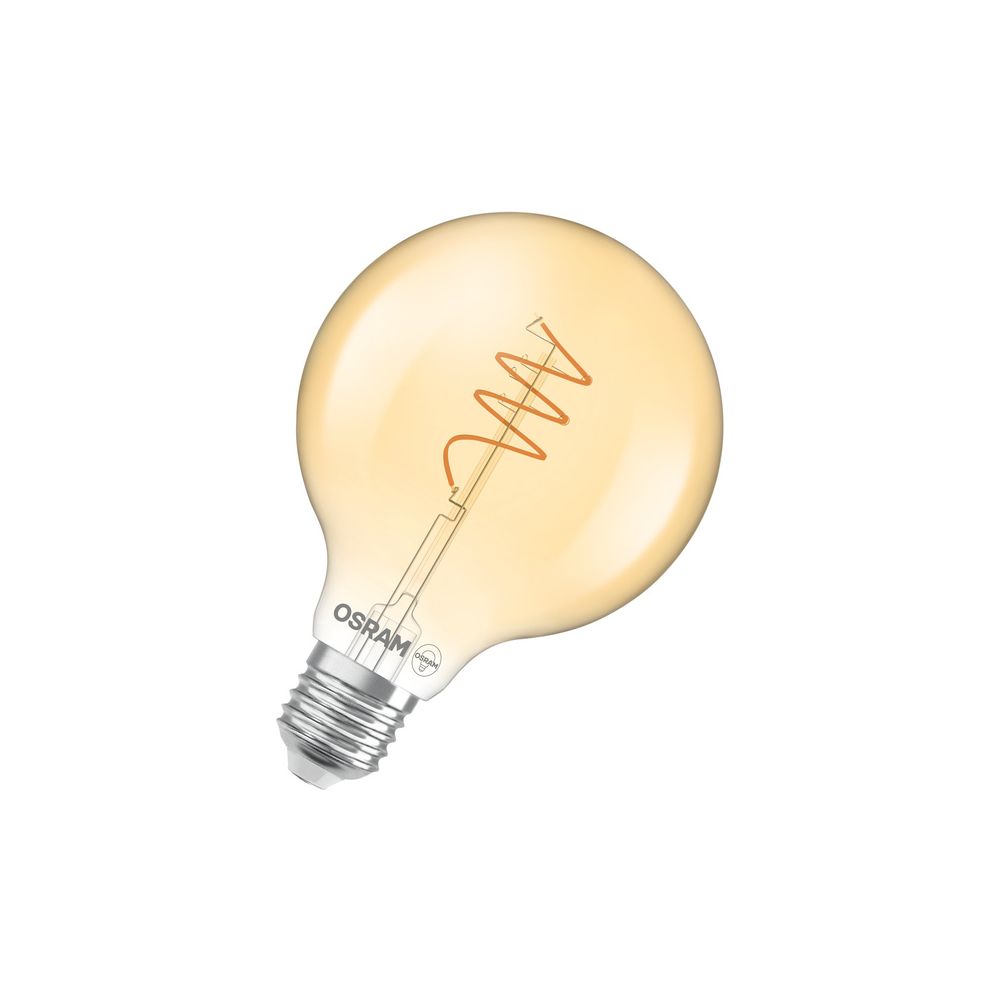 Ledvance LED-Filament-Lampe Vintage 1906 Globe, 4W 410lm 2400K E27, Glas, Gold... LEDVANCE-4099854091179 4099854091179 (Abb. 14)