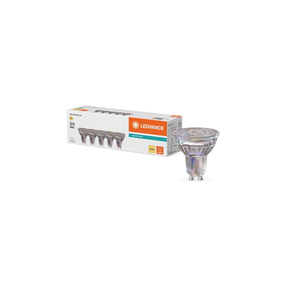 Ledvance LED-Reflektorlampe PAR16, 350lm 3000K 3,7W 36 Grad GU10... LEDVANCE-4099854458224 4099854458224 (Abb. 5)