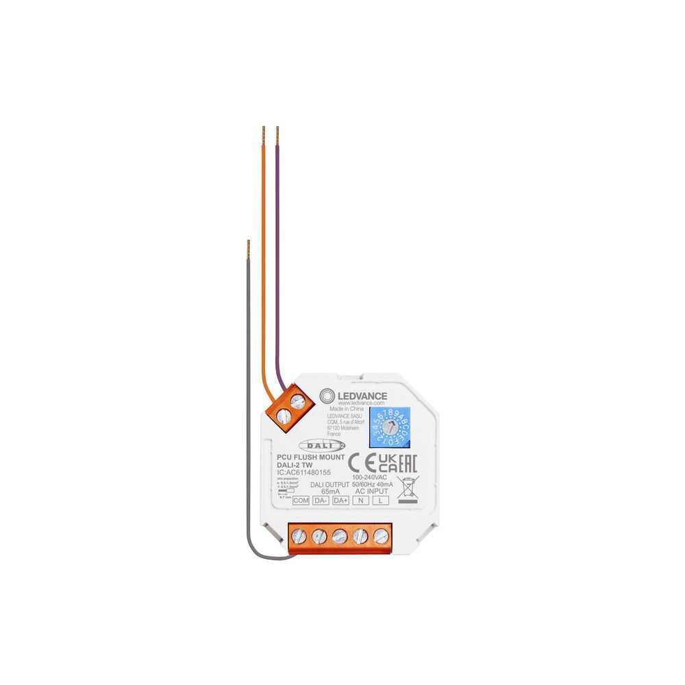 Ledvance DALI-2 Steuergerät PUSH CONTROL UNIT FM TW, IP20, 100-240V, Weiß... LEDVANCE-4058075837584 4058075837584 (Abb. 8)