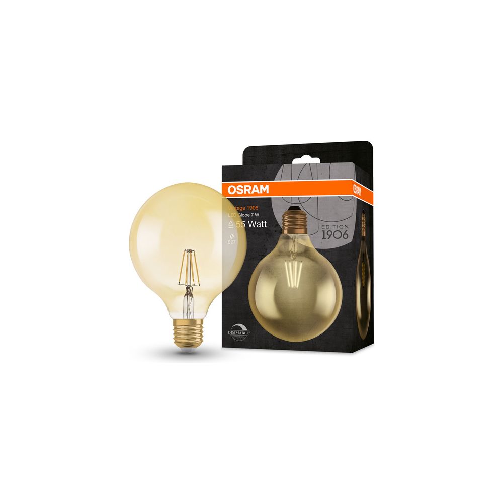 Ledvance LED-Globe Vintage 1906, 6,5W 725lm 2400K E27, Glas, Gold... LEDVANCE-4058075808997 4058075808997 (Abb. 5)
