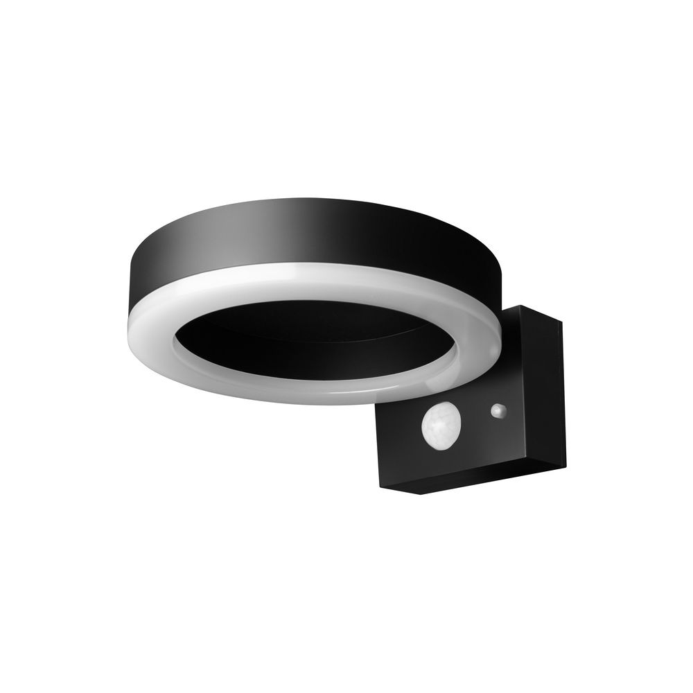 Ledvance Solar-Wandleuchte ENDURA Style Single Circle, 6W, 3000K, IP44, Schwarz... LEDVANCE-4058075392762 4058075392762 (Abb. 2)